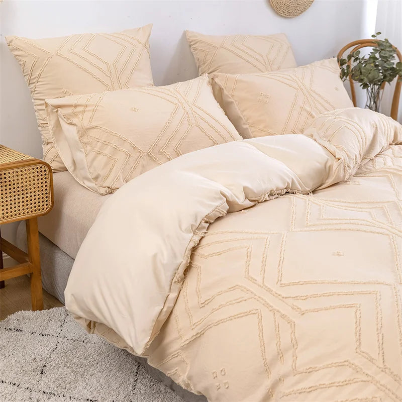 Boho Diamond Bedding Set