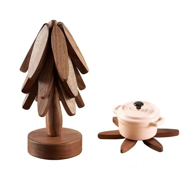 Tree Slice Stand Cup Holder