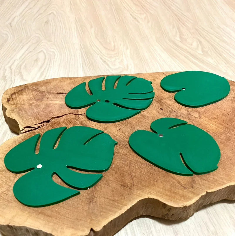 Monstera Jungle Drink Coasters