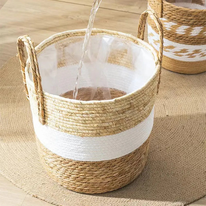 Natural Wicker Basket for Plants