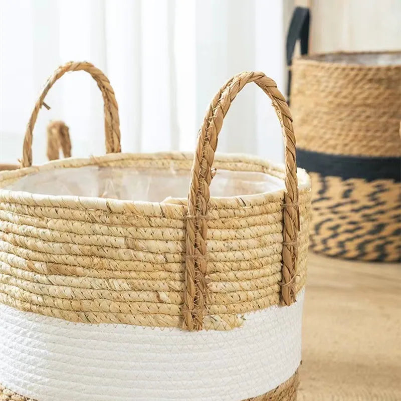 Natural Wicker Basket for Plants