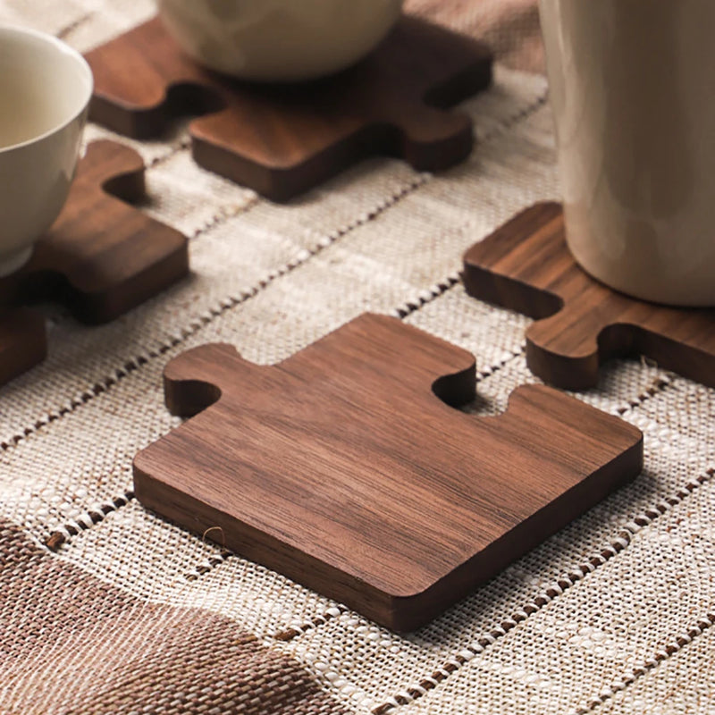 Puzzle Design Beverage Coasters