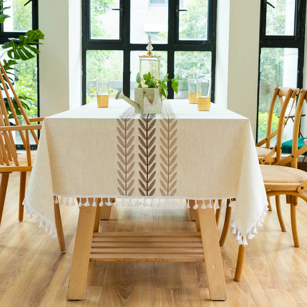 Blossom Tassel Tablecloth