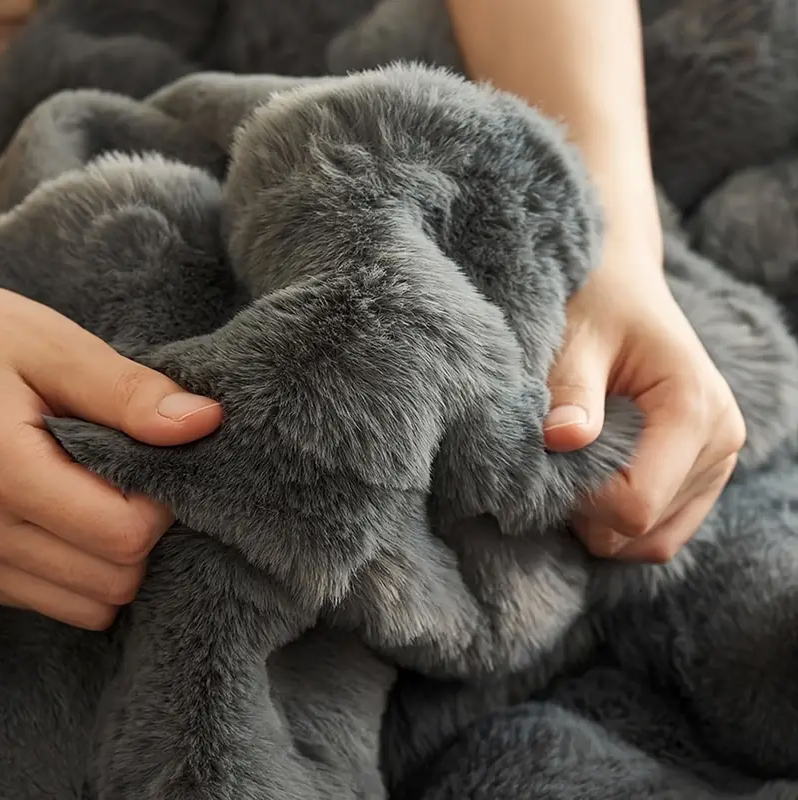 Bubble Plush Soft Blanket