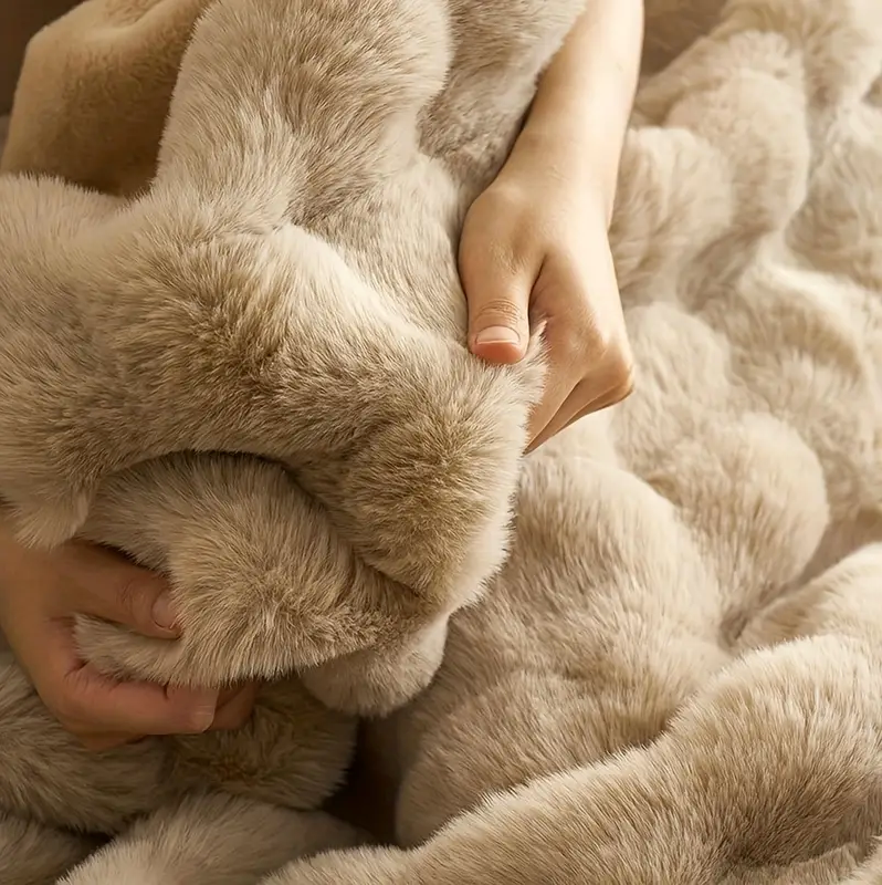 Bubble Plush Soft Blanket