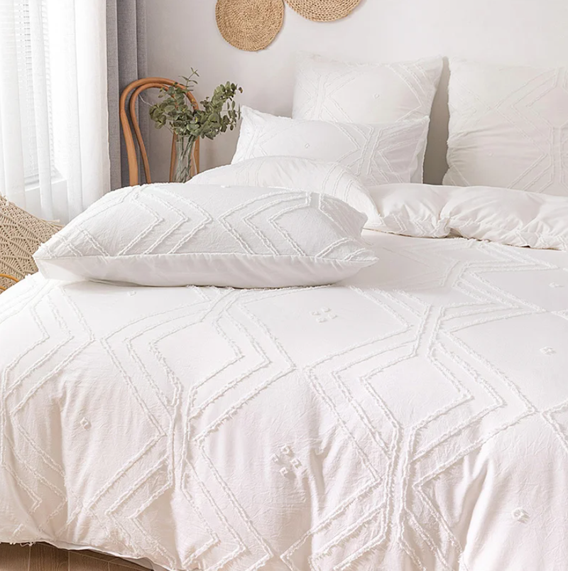 Boho Diamond Bedding Set