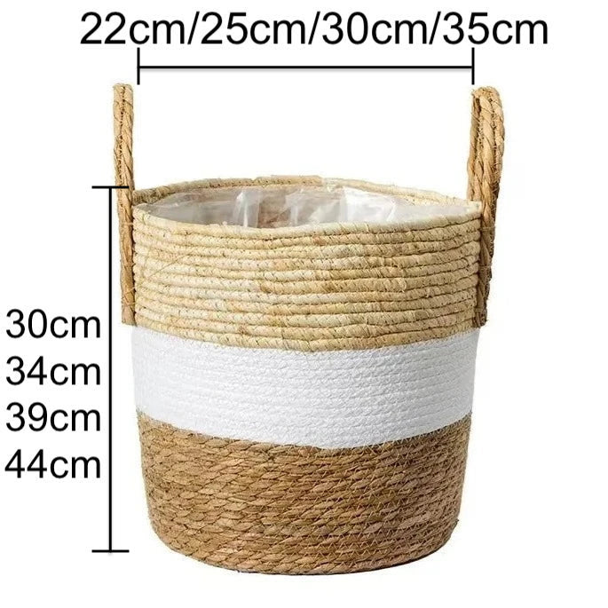 Natural Wicker Basket for Plants